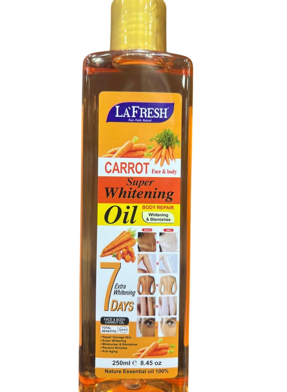 Carrot Super Whitening Oil 250 ml