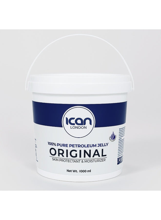 ICAN LONDON 100% Pure Petroleum Jelly Original 1000ml (1kg)