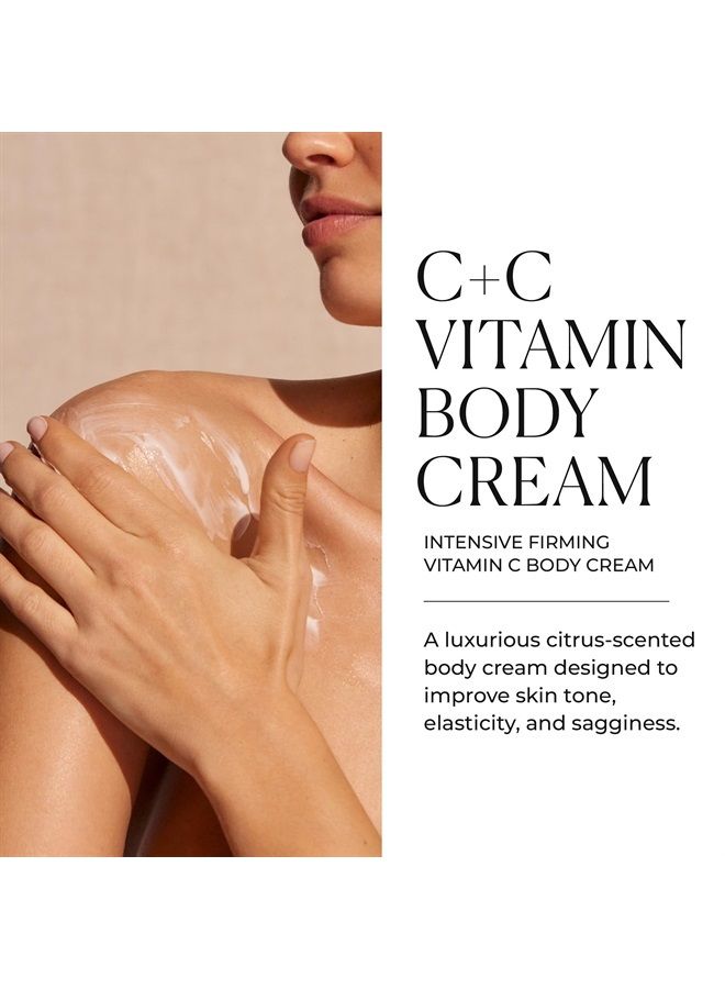 Natura Bissé C+C Vitamin Body Cream Intensive Firming Body Moisturizer Nourishes, Firms & Revitalizes For normal & dry skin, 8.8 Oz