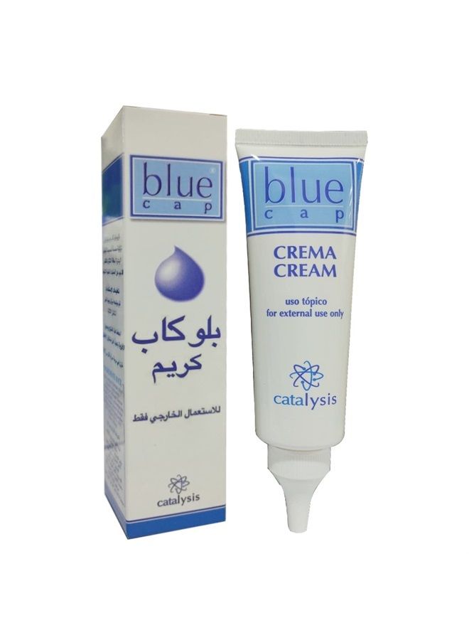 Blue Cap Psoriasis Cream 50g - Moisturizing for Dry, Scaly Skin - Nourish Your Skin - Shiny Skin