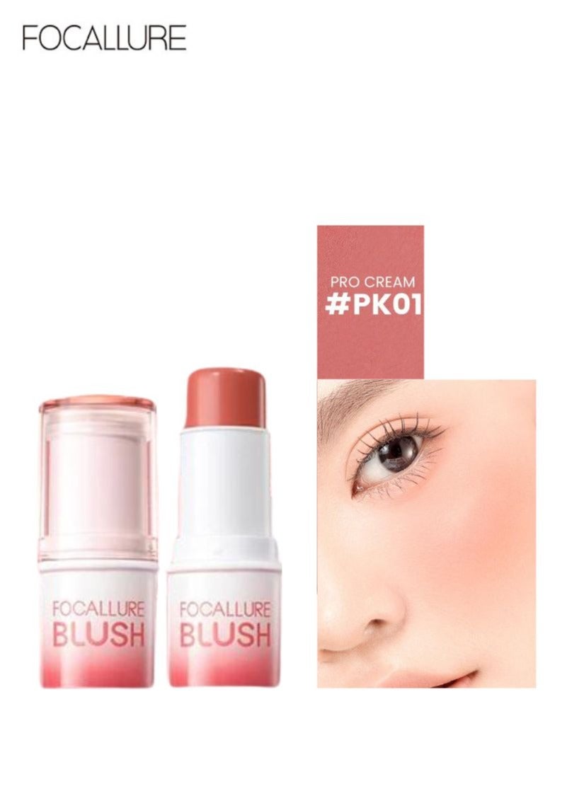 Pro Cream Stick Smooth Multi-use Long Lasting Blush Stick # PK01