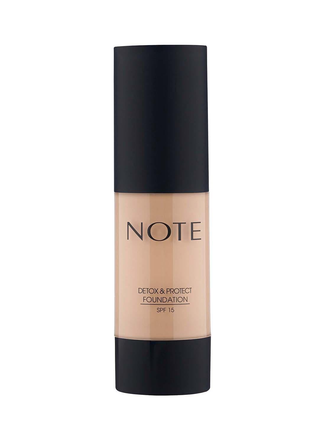 Note Detox And Protect Foundation 02 Pump - Natural Beige