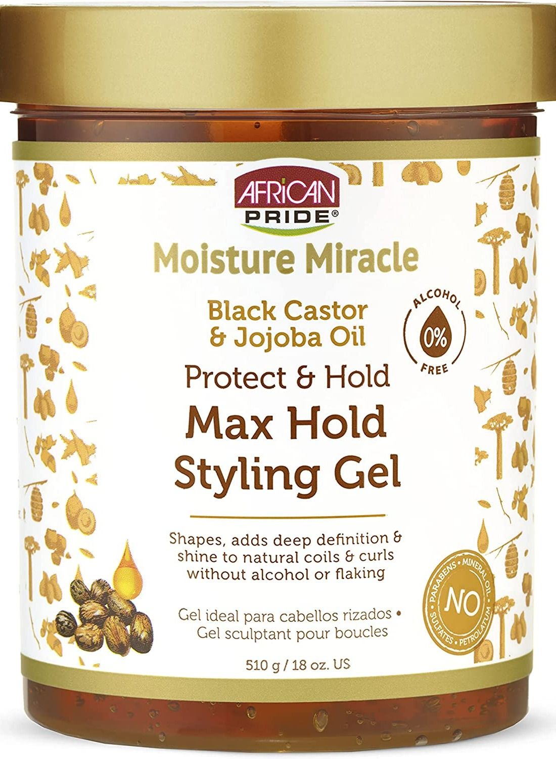 Moisture miracle aloe and coconut water hydrate and hold curl defining gel