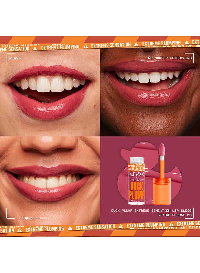 Duck Plump Lip Plumping Lacquer - Strike A Rose - image 4