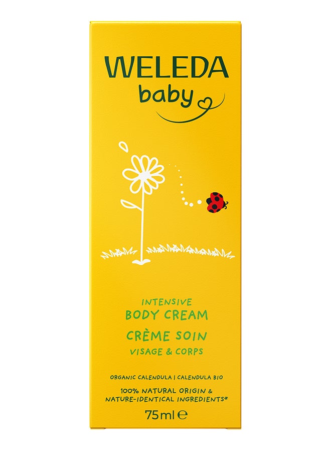 Calendula Body Cream (75 ml) – Nourishing Moisturizer for Baby's Sensitive & Dry Skin, with Organic Calendula, Gentle Daily Care - image 2