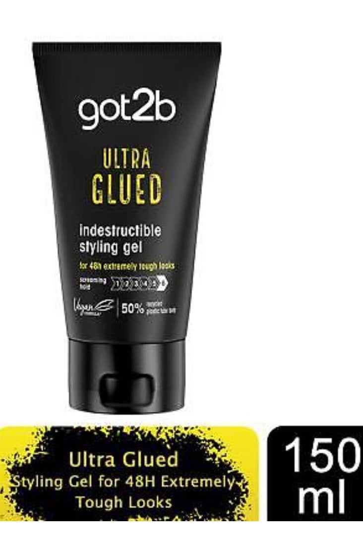 Ultra Glued Styling Gel For Edges Strong Hold 150 ml