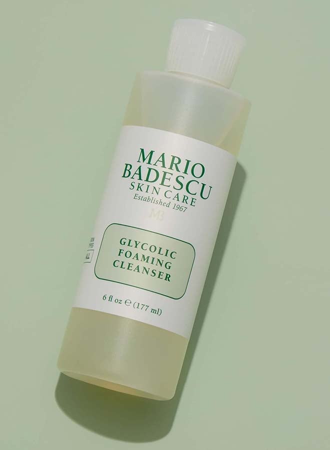 Glycolic Foaming Cleanser 177ml | AHA Glycolic Acid Exfoliating Foaming Face Wash for Smooth Clear Skin | Deep Pore-Cleansing Resurfacing Cleanser for Dull & Uneven Skin Texture | Anti-Aging Daily Exfoliant Cleanser - image 7