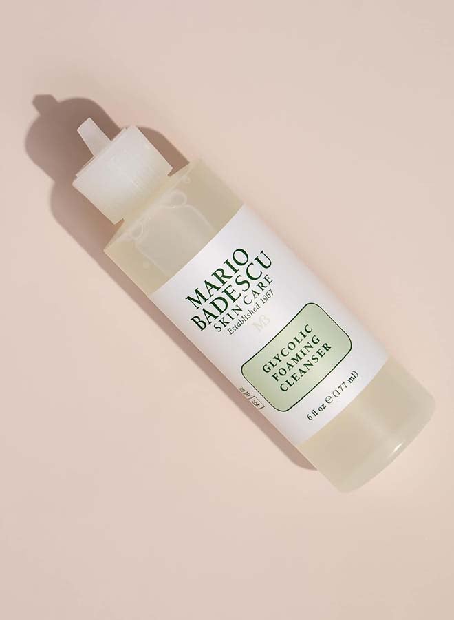 Glycolic Foaming Cleanser 177ml | AHA Glycolic Acid Exfoliating Foaming Face Wash for Smooth Clear Skin | Deep Pore-Cleansing Resurfacing Cleanser for Dull & Uneven Skin Texture | Anti-Aging Daily Exfoliant Cleanser - image 9