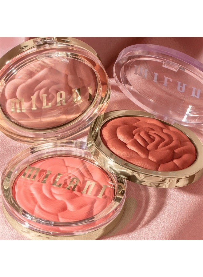 Rose Powder Blush - Blossomtime Rose (0.6 Ounce) Cruelty-Free Blush - Shape, Contour & Highlight Face with Matte or Shimmery Color