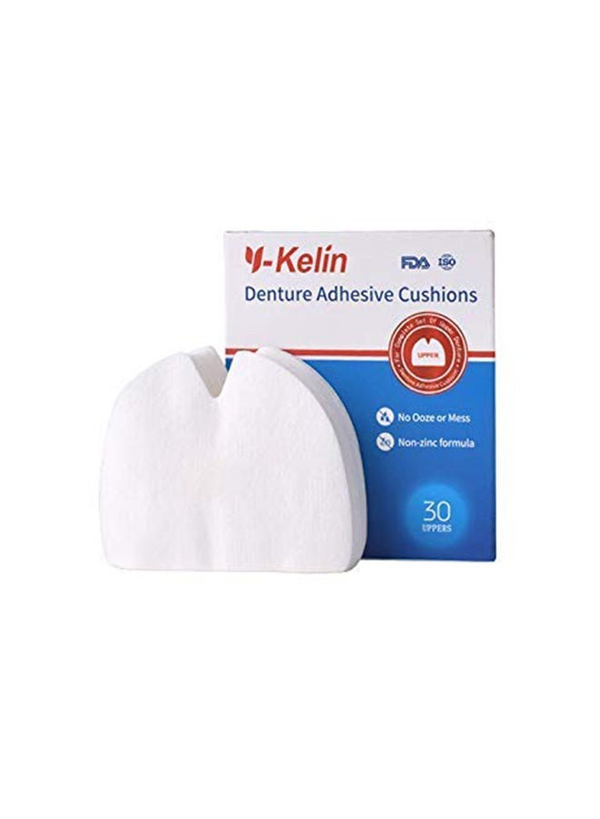Y-Kelin Denture Adhesive Cushion (Upper) 30 Pads + (Lower) 30 Pads - image 2