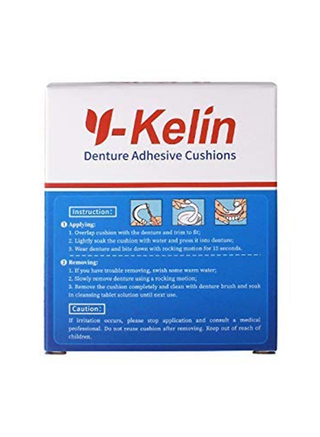 Y-Kelin Denture Adhesive Cushion (Upper) 30 Pads + (Lower) 30 Pads - image 4