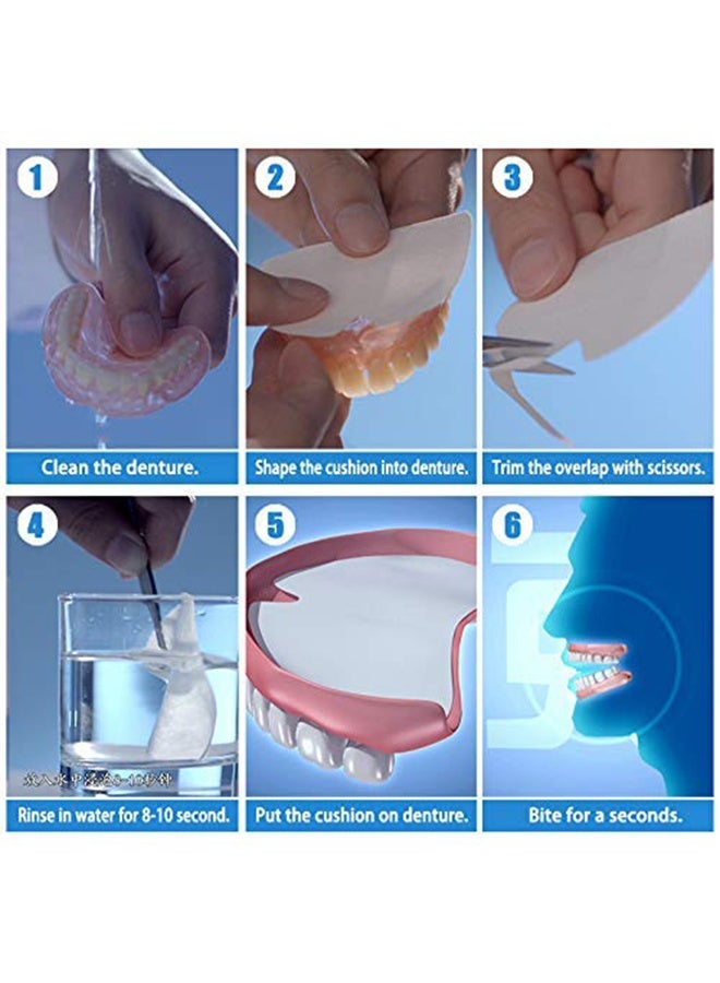 Y-Kelin Denture Adhesive Cushion (Upper) 30 Pads + (Lower) 30 Pads - image 5