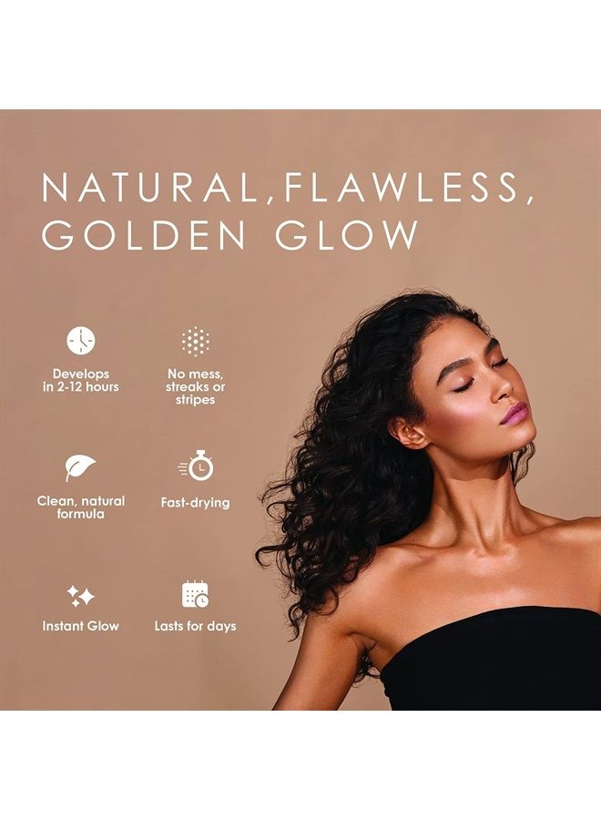TEMPTU Sunless Tanning Starter Kit with Airbrush BHA Exfoliating & Hydrating Toner + Self Tanning Airbrush Spray + Airpod Pro XL cartridge | 3 piece