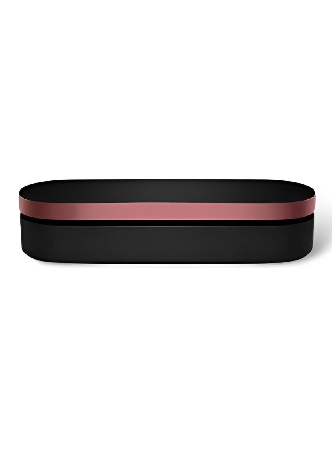 Presentation Case, Protects & Neatly Stores Hair Care Products, Cushioned with Soft Fabric, Space Saving Design, Case Only, Black/Pink