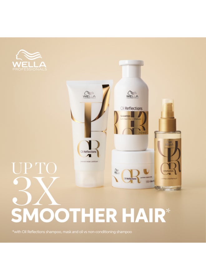 Oil Reflections Luminous Reveal Shampoo - Deeply Cleanses For Smoothness And Shine With White Tea Extract (250 Ml) - image 4