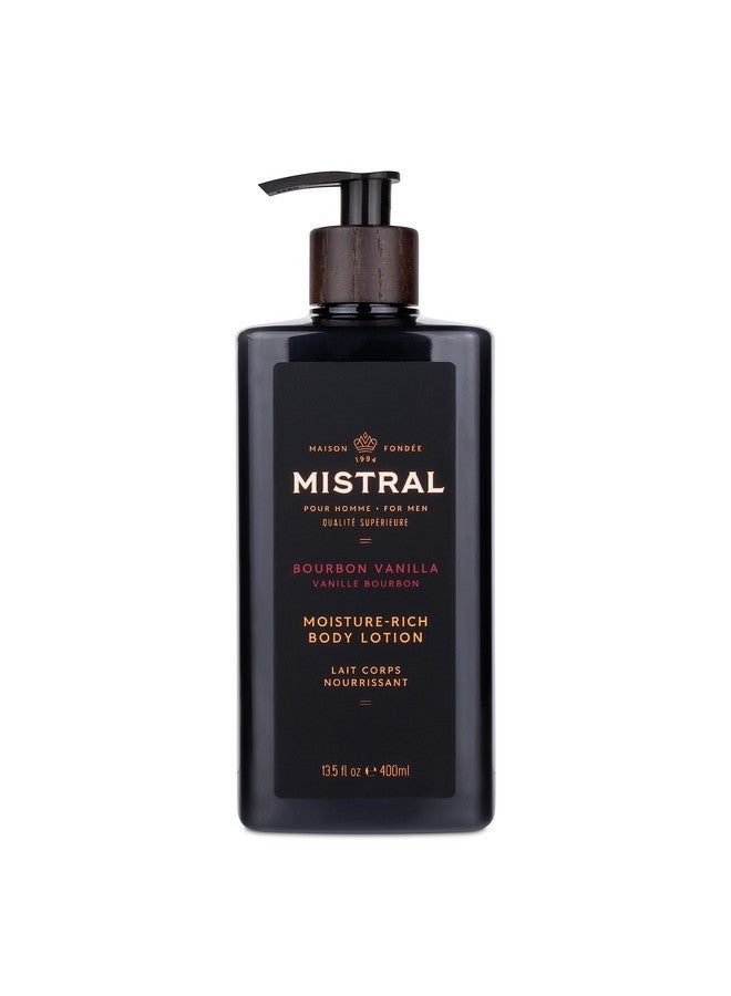 Men'S Moisturerich Body Lotion Bourbon Vanilla 13.5 Fl Oz