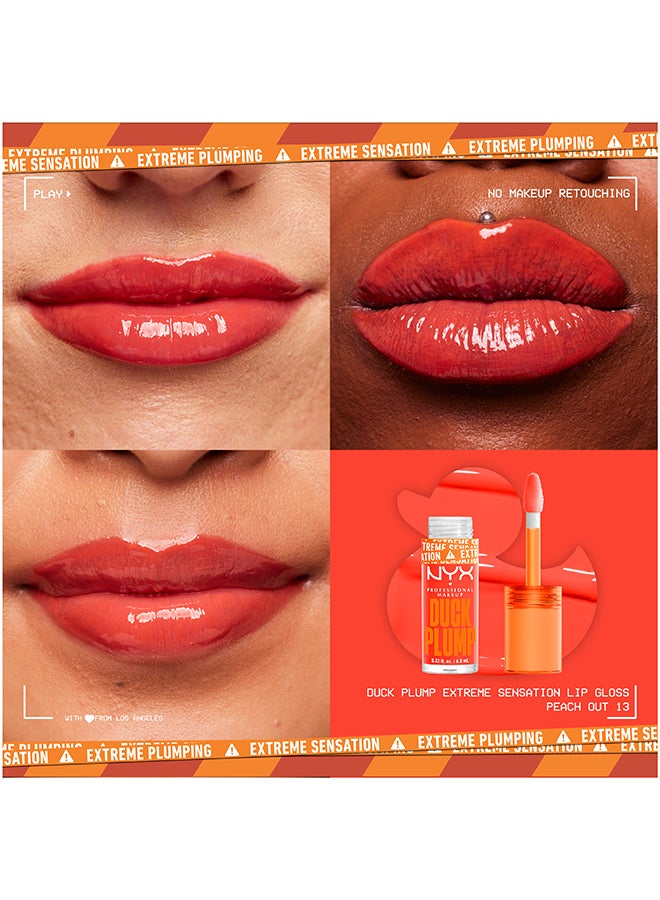 Duck Plump Lip Plumping Lacquer - Peach Out - image 4