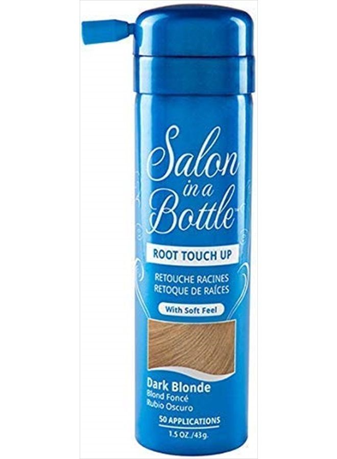 Salon In A Bottle - Instant Temporary Root Concealer Spray To Cover Up Roots And Gray Between Salon Trips - Professional Quality Spray Bottle For Hair Products For Women And Men - Dark Blonde