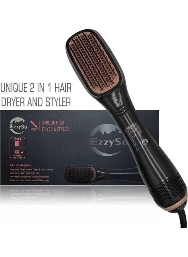 Hair Styling Brush Dryer Combs Black 43.5x21x8.5cm