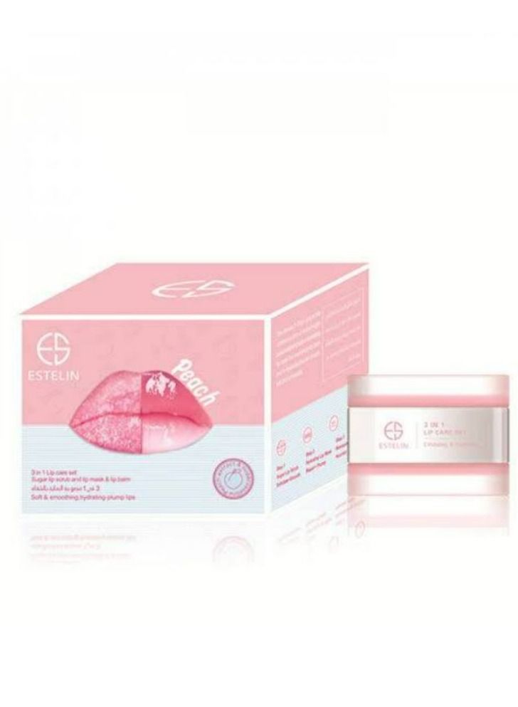 Peach Sugar lip scrub and lip mask & lip balm 5g