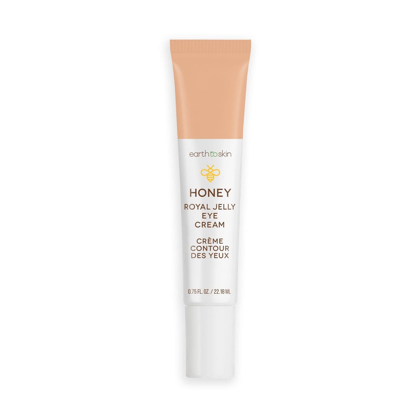 Earth To Skin Honey Royal Jelly Eye Cream â€“ Calming & Hydrating Eye Treatment with Glycerin â€“ 0.75 fl oz