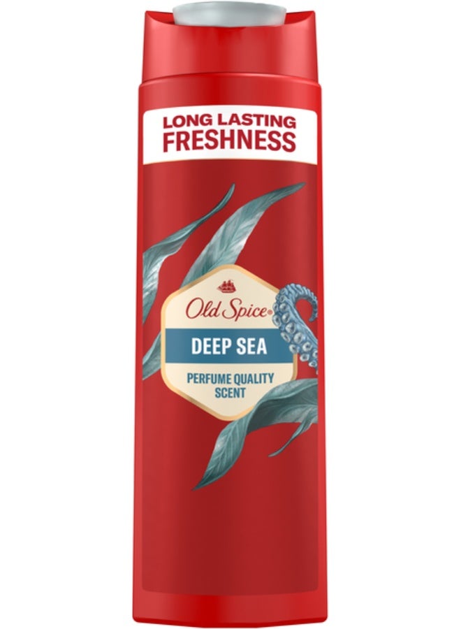 Deep sea With Sea Breeze Scent shower gel 3 in 1 for men 400ml