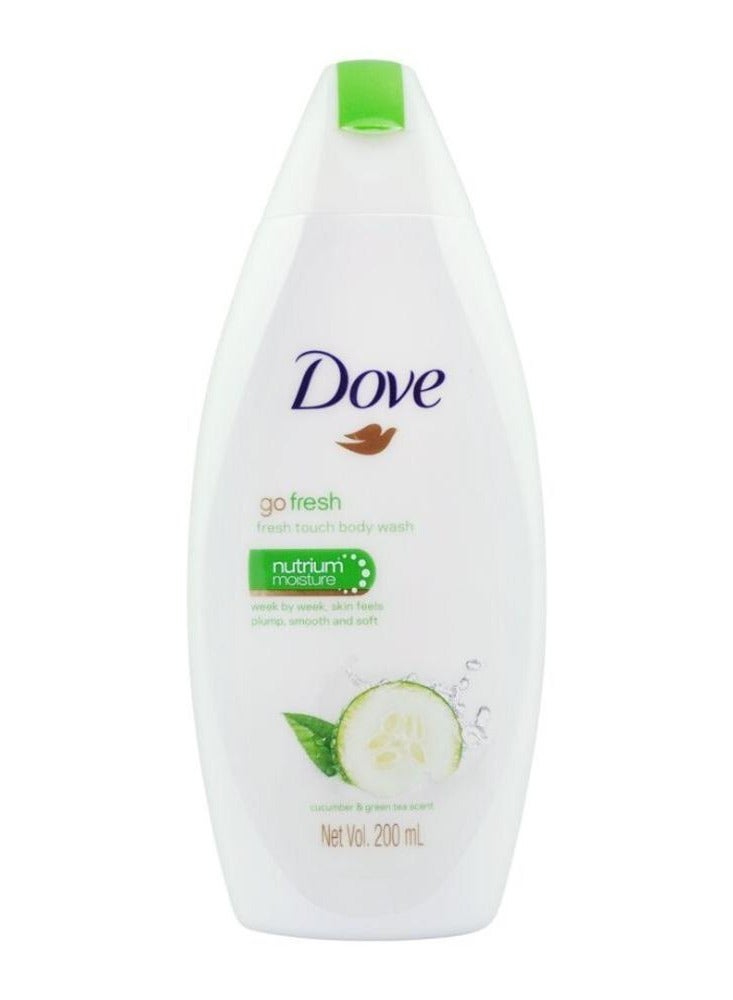 Go Fresh Body Wash Cucumber and Green Tea 200ml
