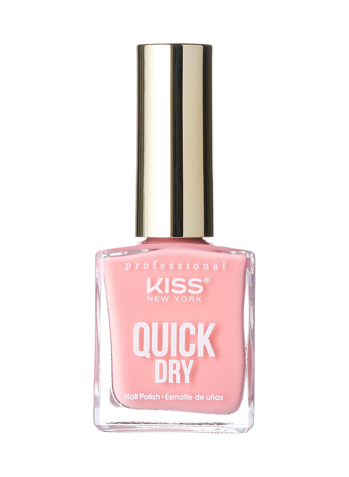 Kiss Quick Dry Nail Polish Toasted Pink QP25