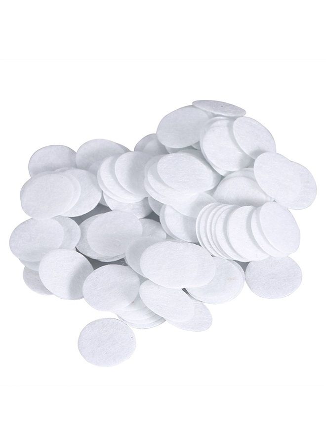 Microdermabrasions Filters, 500pcs Replacement Sponge Cotton Filter Round Filtering Pads Microdermabrasion Filters for Blackhead Removal Beauty Machine(10mm)