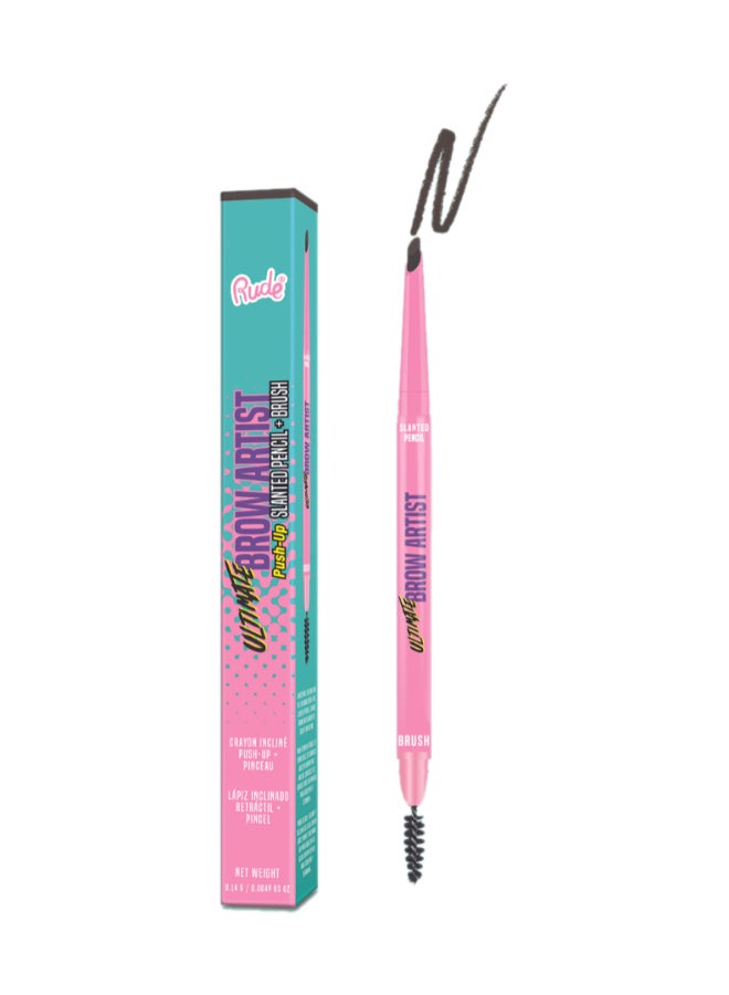 Ultimate Brow Artist - Push-Up Slanted Pencil & Brush - Taupe