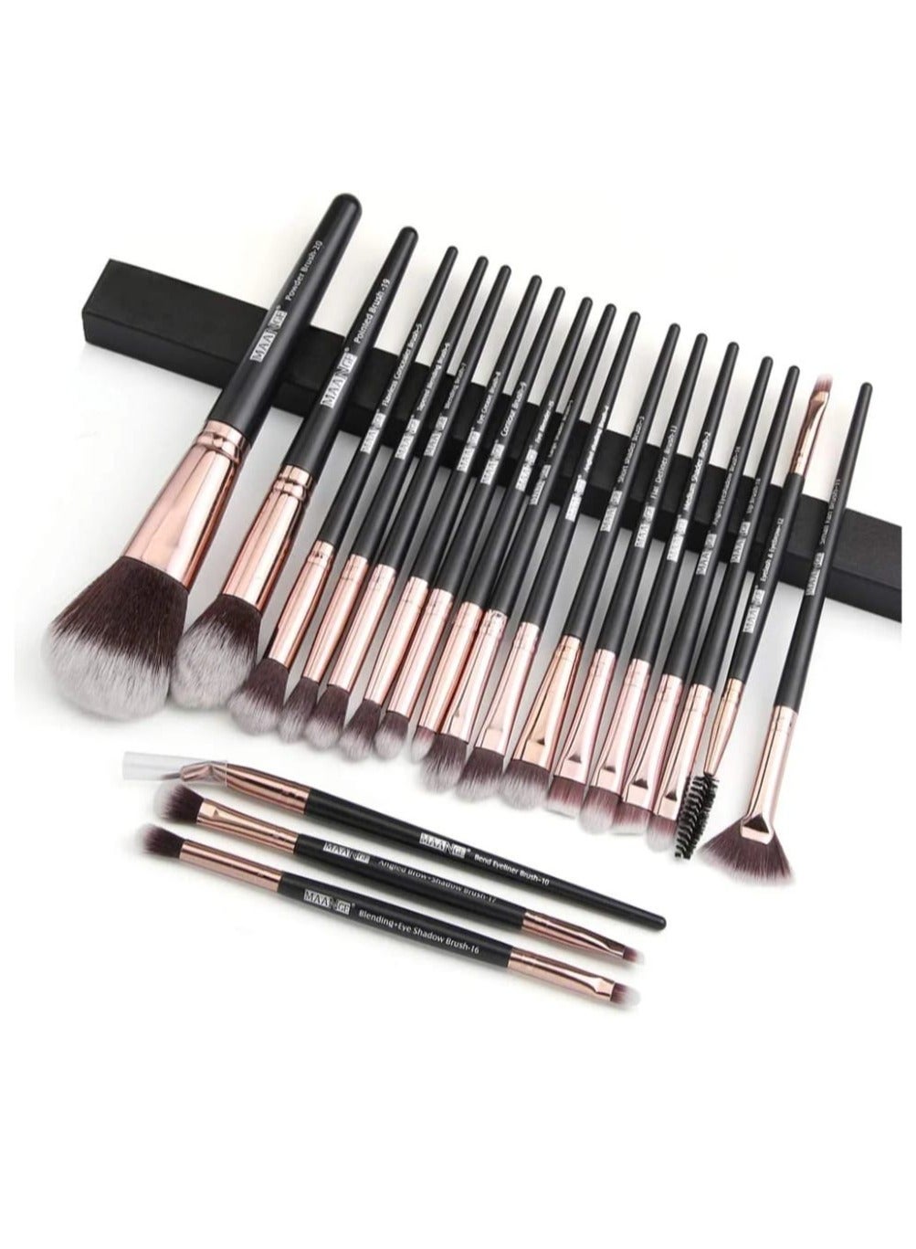 Professional Makeup Brushes Kit 20 Pieces Set of Makeup Brushes Blush Brushes Makeup Eyeshadow Brushes, Travel Kabuki Blending Concealers Face Powder Eye Make up Brushes Set kit