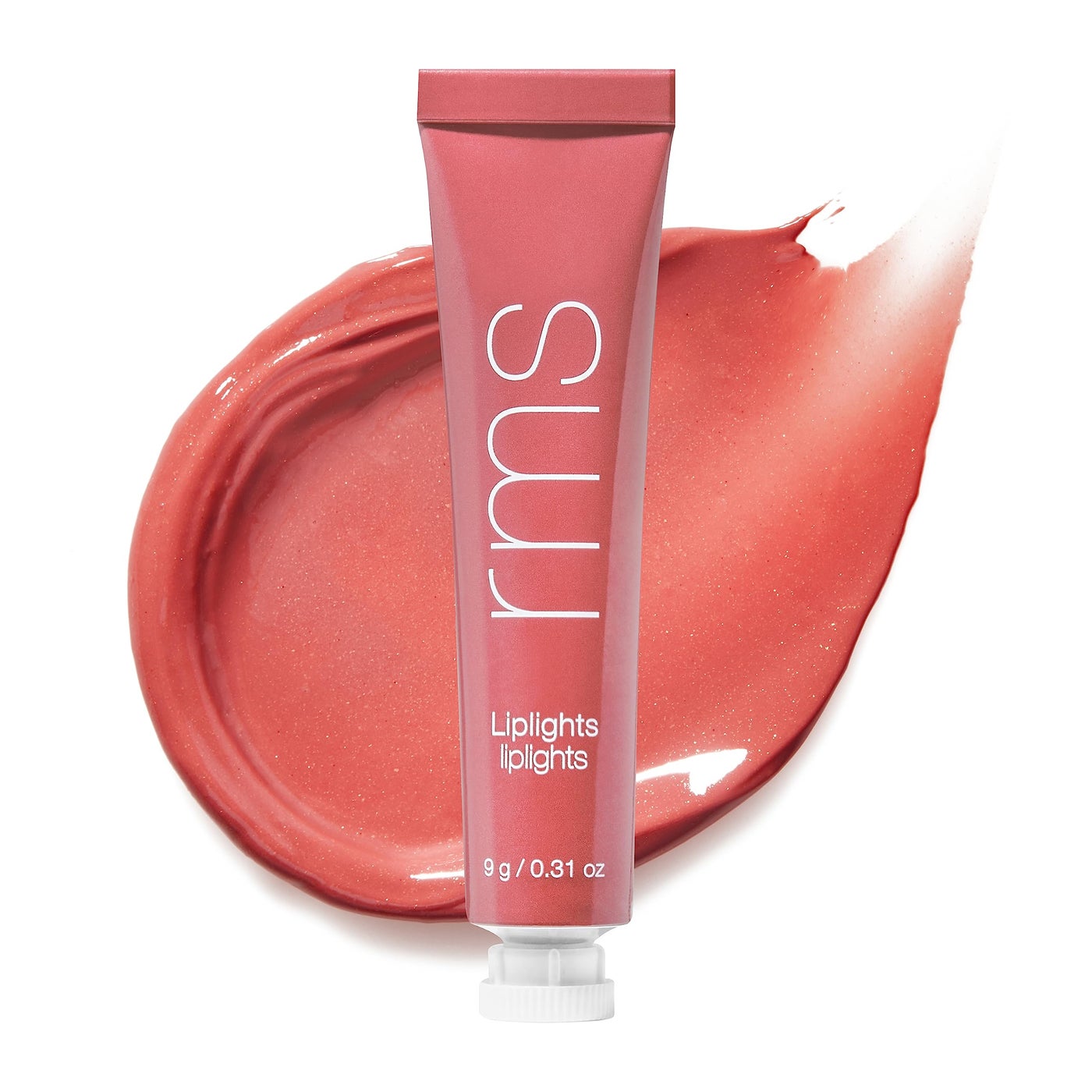 RMS Beauty Liplights Cream Lip Gloss - Crush for Women - 0.31 oz Lip Gloss