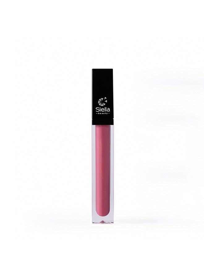 Nina Lip Hydrating Gloss For Soft & Dewy Lips Enriched With Organic Shea Butter Organic Pistachio Butter & Passionfruit Seed Oil  Made In Italy