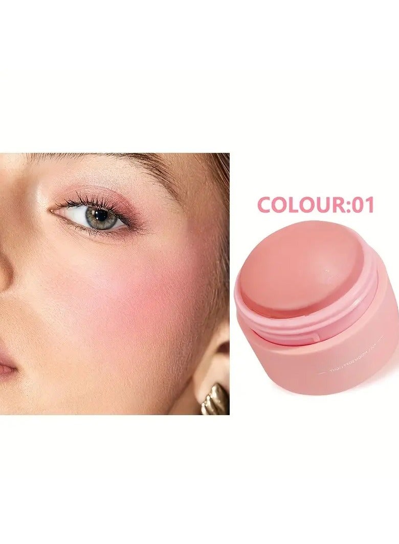 Blush Ball Peach Pinkish Blush Monochrome Matte Mist Instant Makeup For Any Crowd To Enhance The Complexion And Make The Skin Look Flawless