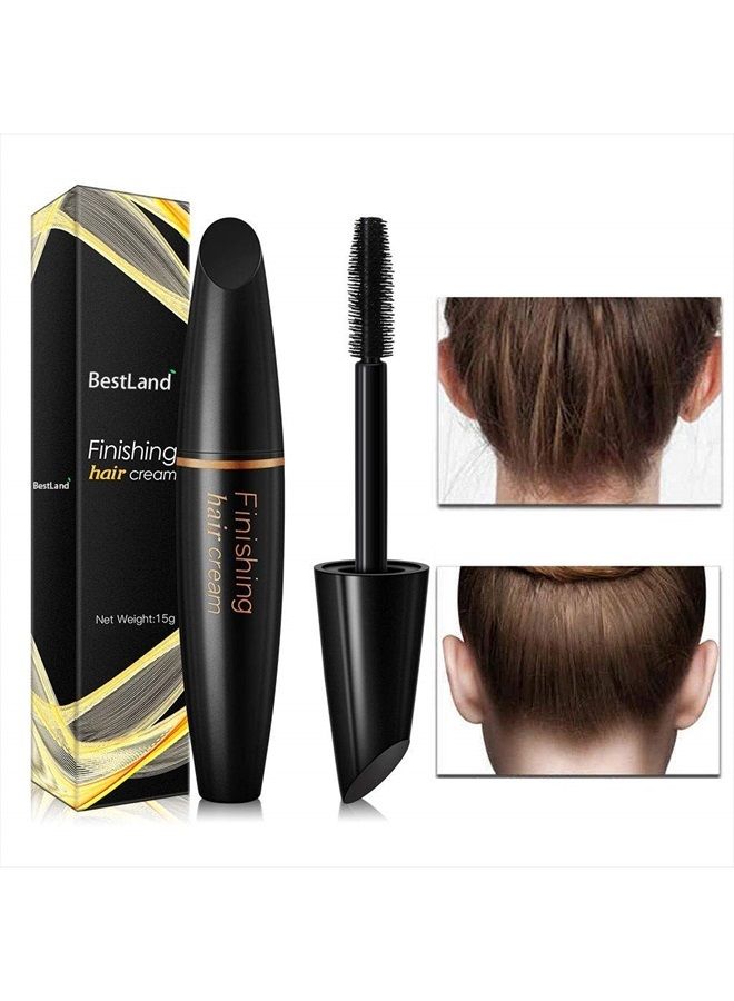 Hair Finishing Stick, Small Broken Hair Finishing Cream Refreshing Not Greasy Feel Shaping Gel Cream Hair Wax Stick Fixing Bangs Stereotypes Cream (0.52 Ounce (Pack of 1))