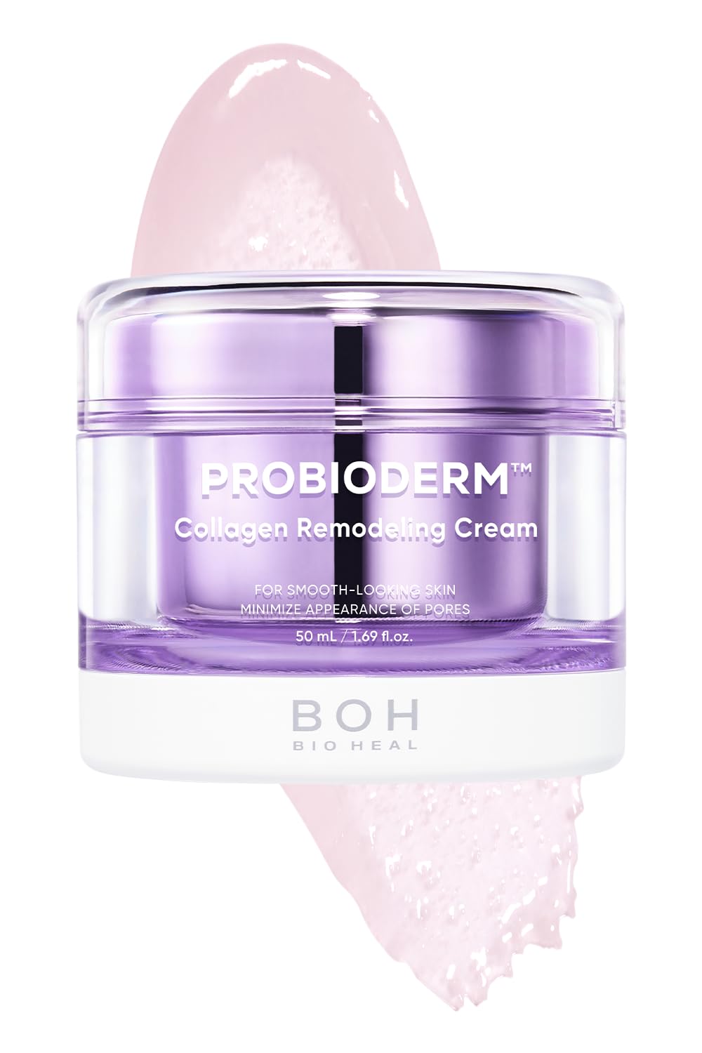 BIOHEAL BOH Probiodermâ„¢ Collagen Remodeling Cream 1.69 fl oz (50 ml) | Pore Tightening Cream with 150,000 Collagen Capsules for Firmness & Smooth Texture | Lightweight Moisturizer for Flawless Skin
