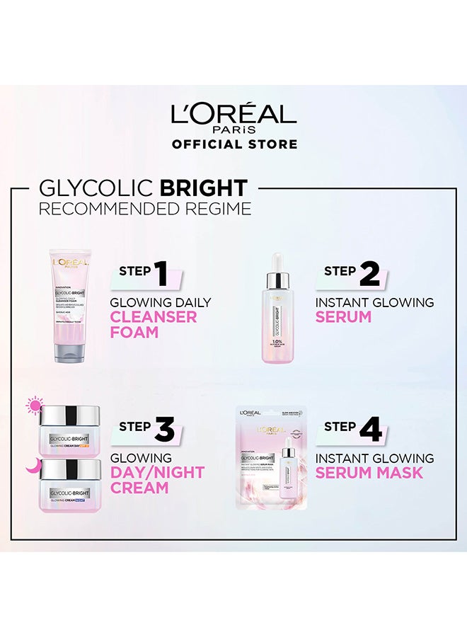 Glycolic Bright Day Cream 50ML, Night Cream 50ML, Cleansing Foam 100ML - image 6