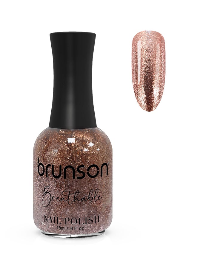 Breathable Nail Polish Halal nail polish Wudu friendly Quick-Dry Vegan long lasting but easy peel off   18ml BH255