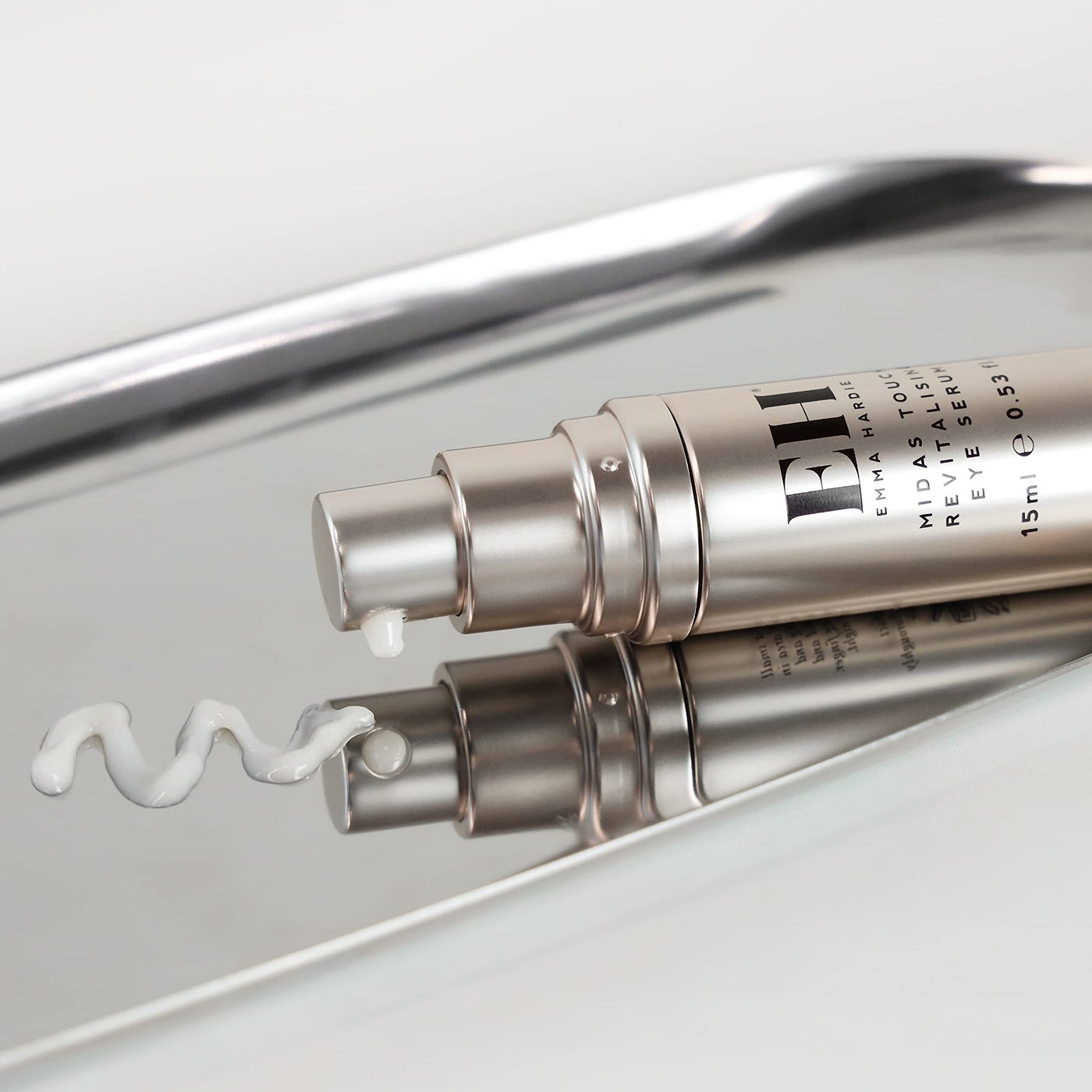 Emma Hardie 15ml Midas Touch Revitalising Eye Serum with Hyaluronic Acid, Visibly Reduces Fine Lines, Puffiness & Dark Circles, Lifting & Strengthening Eye Contour Area, Vegan & Cruelty Free