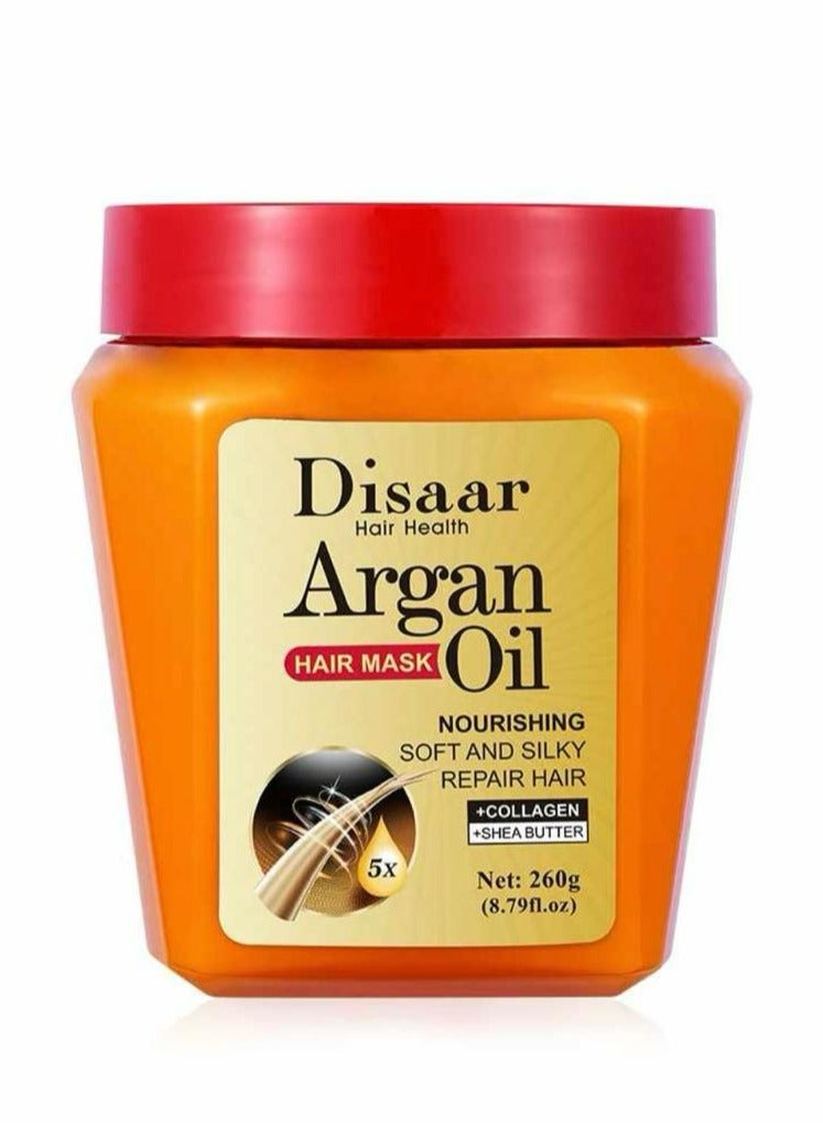 Argan Oil  Collagen & Rosermary Hair Mask 260 g