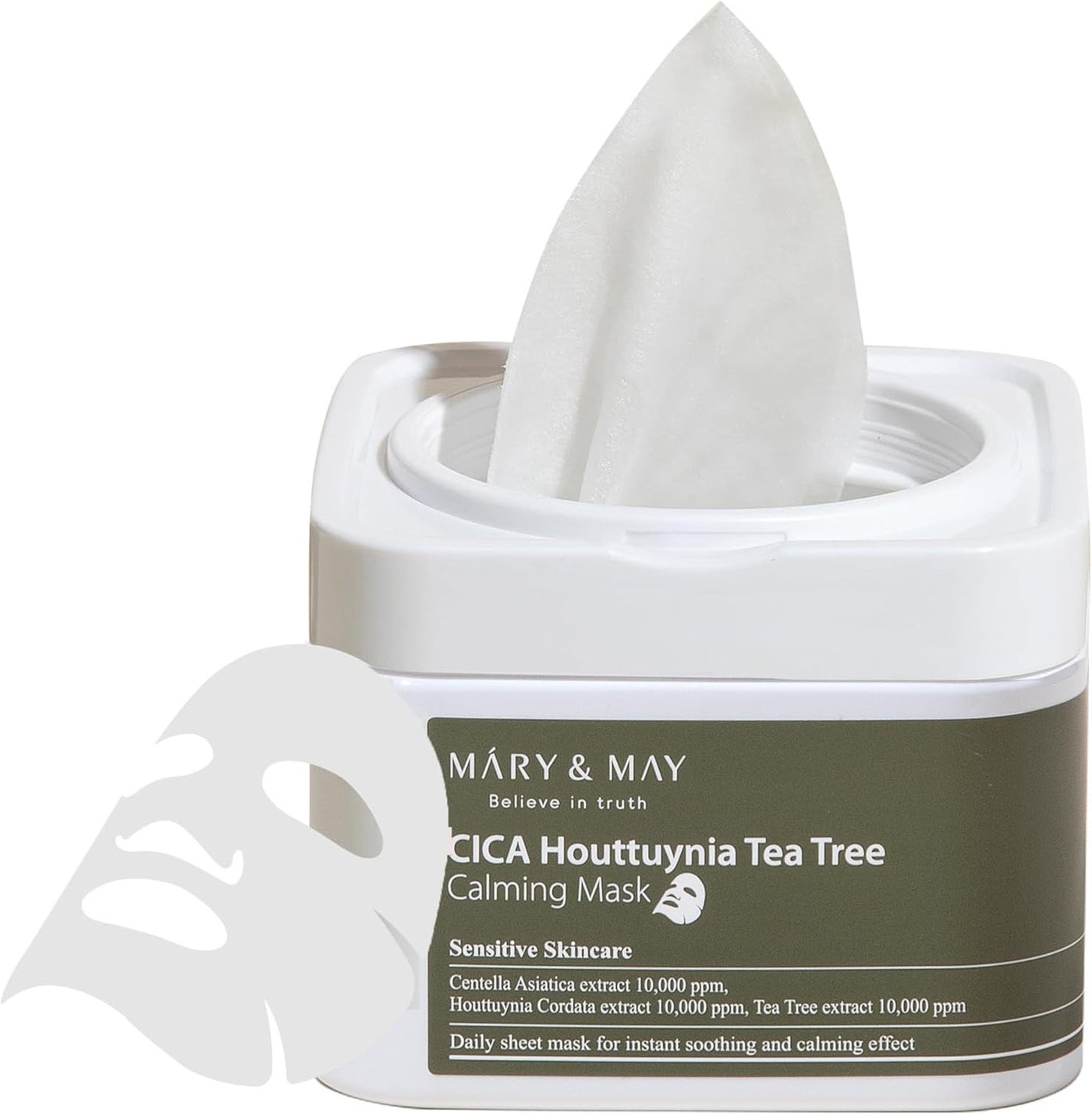 CICA Houttuynia Tea Tree Calming Mask, 400g