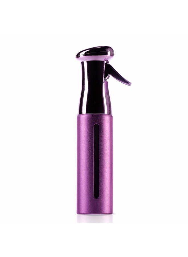 Luminous Spray Bottle, 250ml/8.5oz Bottle with Full 360° Distribution, Easy-Use Pump, Quick View Window to Monitor Water Level, Eco-Friendly, Lilac