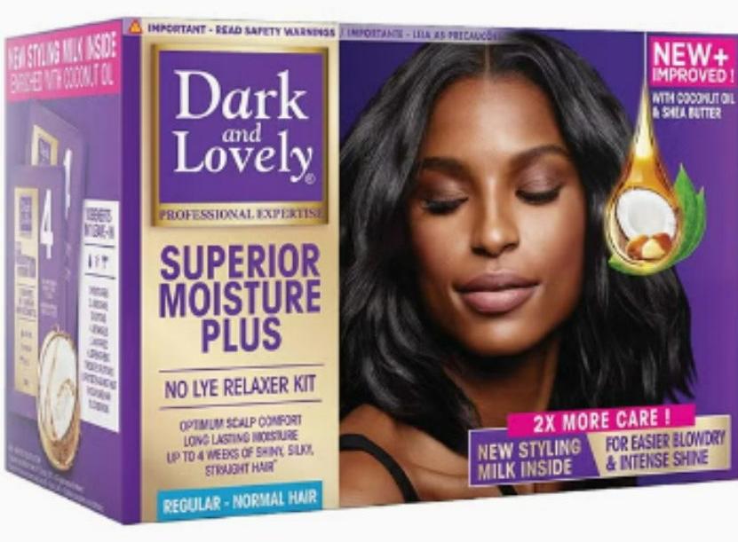 Superior Moisture Plus No Lye Relaxer Kit Regular