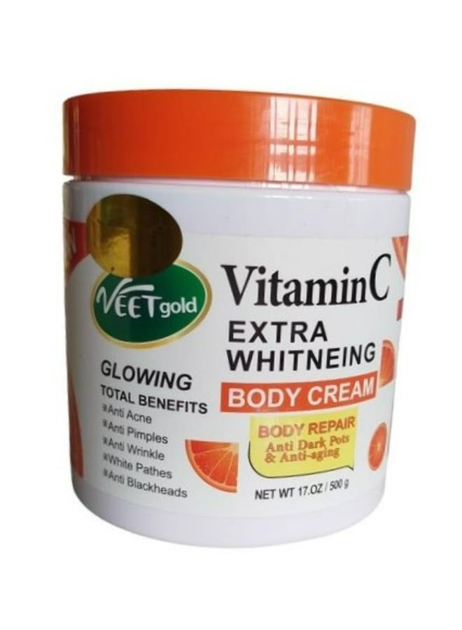 Vitamin C Super Whitening Body Cream 500 g
