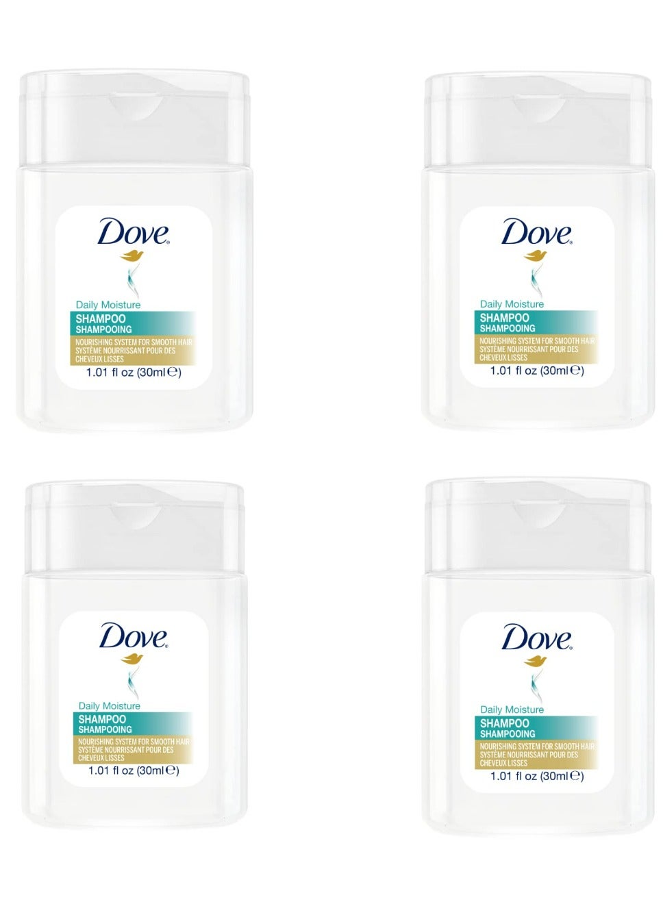 Deeply Nourishing Mini Shampoo 30 ML 4 Pcs