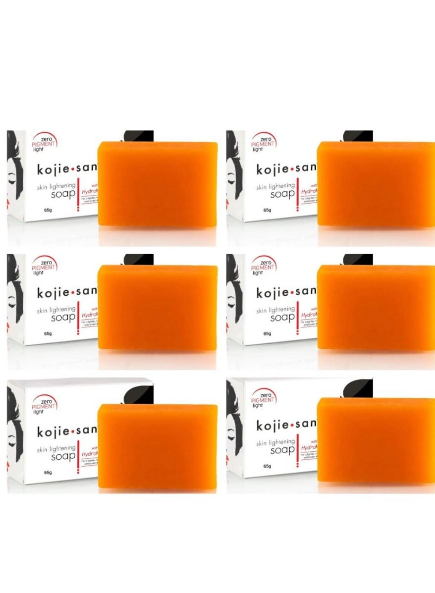 Skin LIghtening Soap For A Lighter And Even Skin Tone 6 Pcs 6*65g