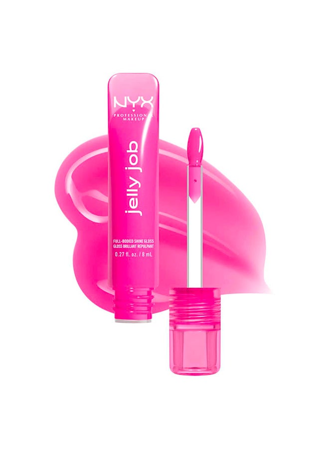Jelly Job, Full-Bodied Shine Gloss, Lip-Smoothing Shine, Hyper-Glossy Finish, Jelly Icing