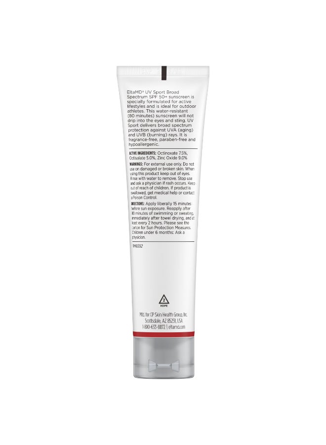 UV Sport Face & Body Sunscreen SPF 50 (3.0 Oz) – Broad-Spectrum Sun Protection for Outdoor Activities & Active Lifestyles, Water-Resistant, Sweat-Resistant - image 2