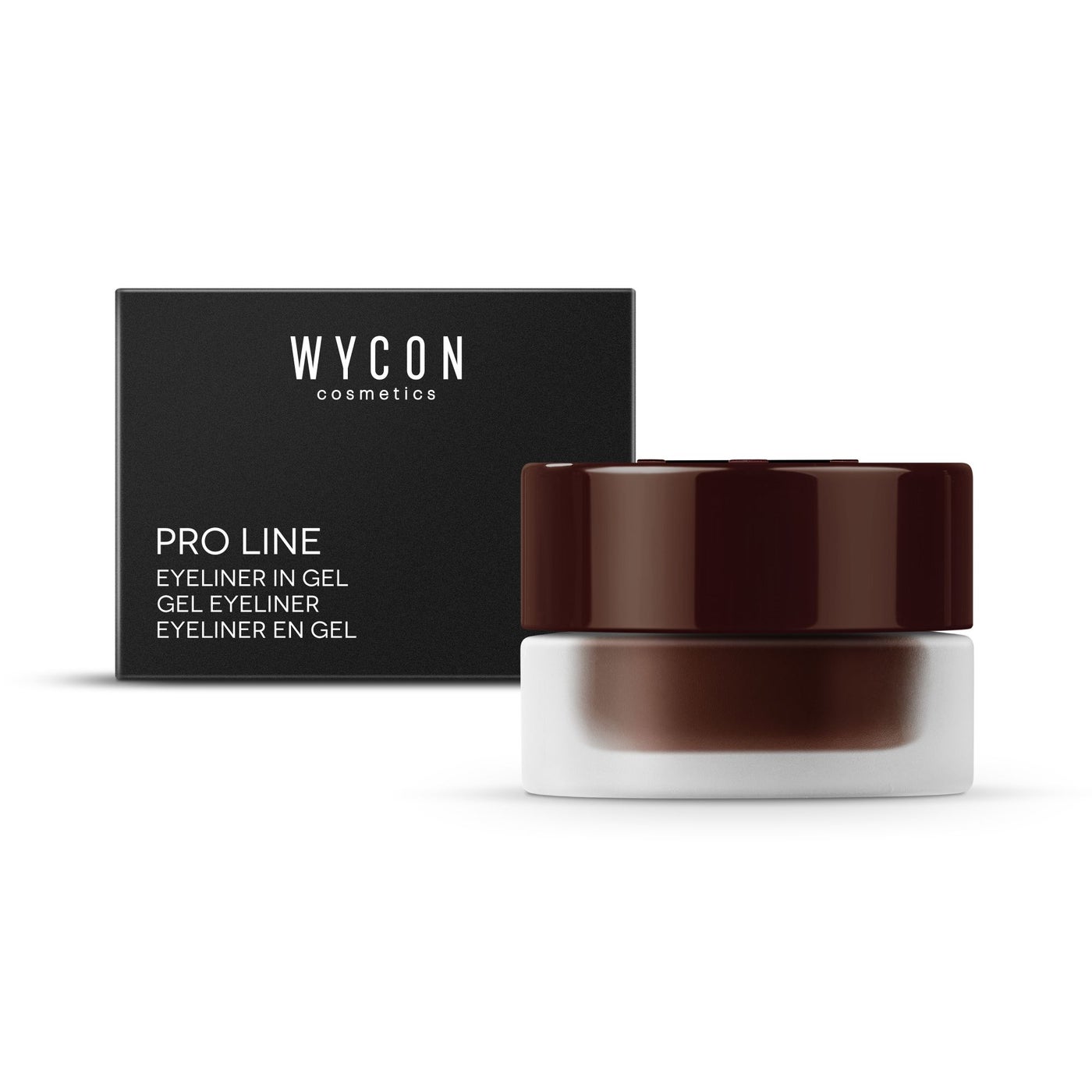 PRO LINE - GEL EYELINER 02 BROWN
