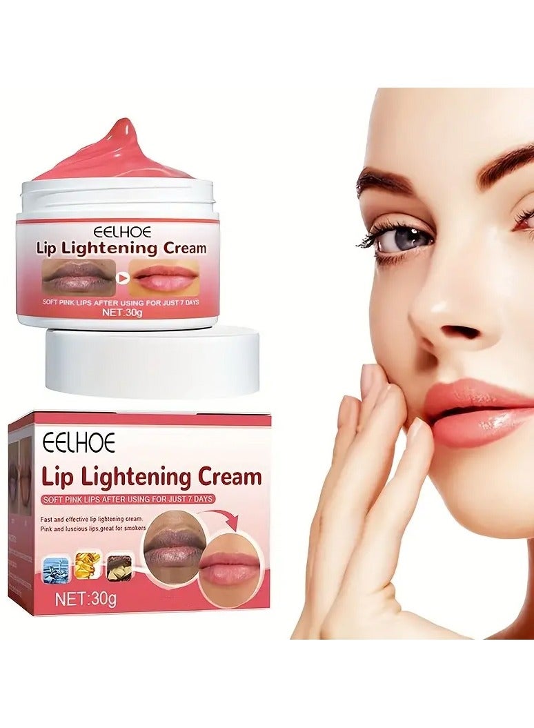 Lip Lightening Cream - Moisturizing Natural Lip Repair Chapstick Lip Stain - Reduce Dullness Reduce Lipwrinkles For Dry Cracked And Dark Lips